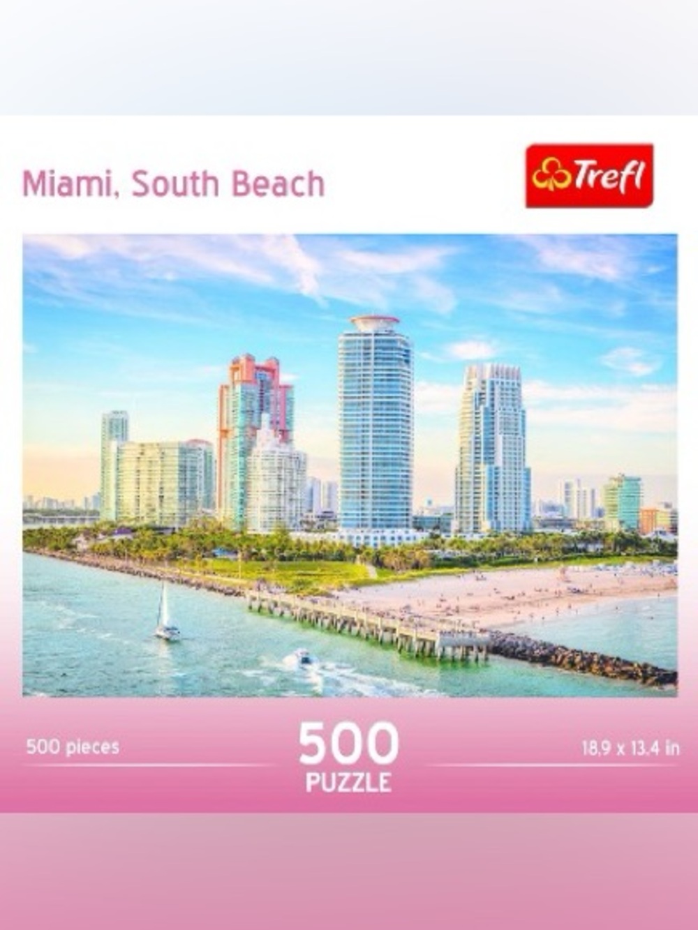 Miami South Beach 500-Piece Puzzle